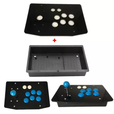 $31.99 • Buy DIY Arcade Joystick Kits 24/30mm Buttons Arcade Joystick Acrylic Panel Case