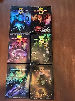 $65 • Buy Babylon 5 Complete Series DVD + The Movie Collection!!