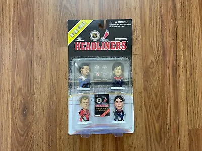 NHL Headliners NHL HOCKEY TOP GOALIES Fuhr Brodeur Roy Vanbiesbrouck Figures! • $15