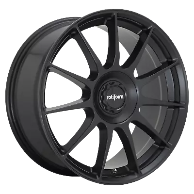 19x8.5 Rotiform R168 DTM Satin Black Wheel 5x112 (45mm) • $367