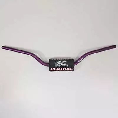 Renthal Fat Bar MX Motocross Handlebars - 609 Carmichael High (Purple) • $150.38