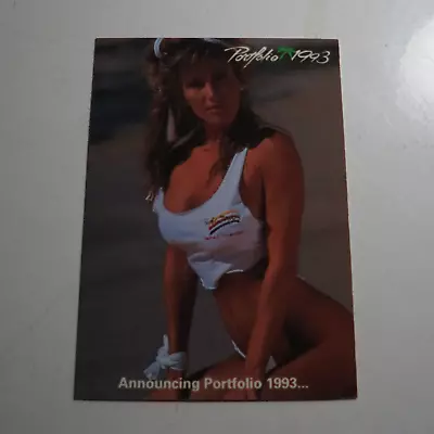 1993 Portfolio International Promo Card 4 Of 5 • $4.66