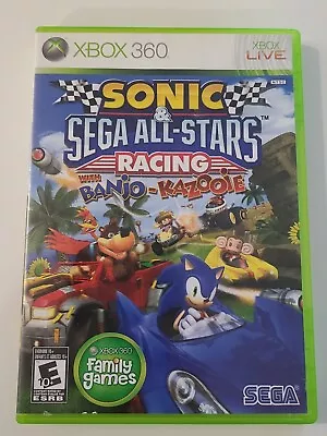 Sonic & Sega All-Stars Racing With Banjo-Kazooie (Microsoft Xbox 360 2010)  • $5.81