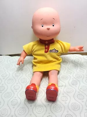 Caillou Doll Kids PBS Show. Classic With Red Shoes No Hat Or Shorts 13 1/2    • $14.12