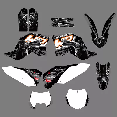 Team Graphics Kit Decals Sticker For KTM EXC 125 200 250 300 400 450 2008-2010 • $83.59