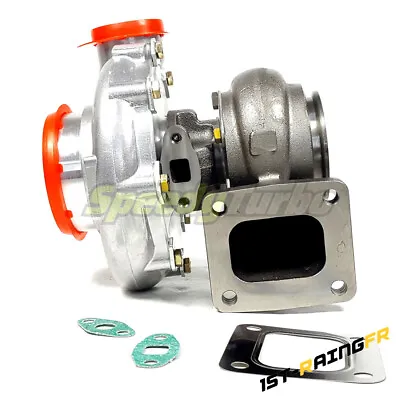 T4 T76 T04Z Turbo Charger 96/80 A/R Oil Cold Turbocharger 1000+HP T4 Flange • $328.99