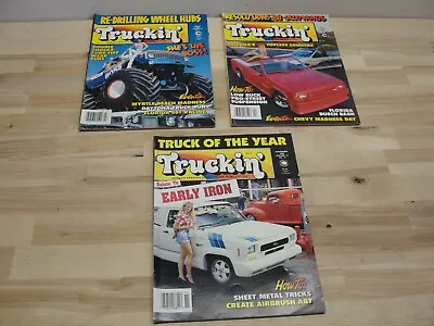 Lot 3 ~ 1988 Truckin Magazines Custom Trucks Vans Monster Trucks • $15