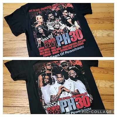 2012 Philly Power 99 Powerhouse Concert T-Shirt M RAP TEE Hip Hop R&B Meek Mill • $34.99