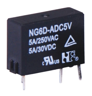 $7.95 • Buy 5V DC 5A SPST PCB Mount Mini Relay NG6D-ADC5V 1PCS