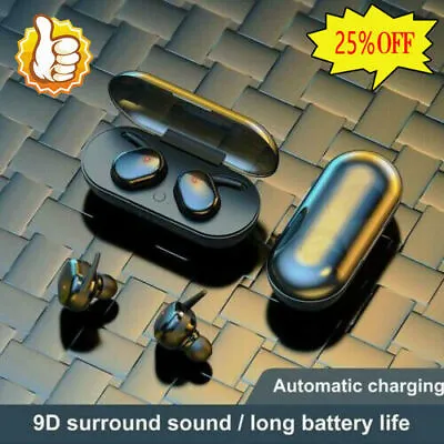 Wireless Bluetooth 5.0 Earphones Headphones Mini Headset Earbuds FAST FREE • $5.88