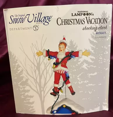 Dept 56 National Lampoon Christmas Vacation SHOCKING CLARK 4036471 NEW • £104.63