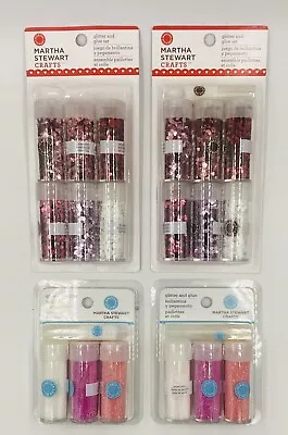 Martha Stewart Crafts Glitter And Glue Sets Hearts/Sugar Cube Styles New • $16.99