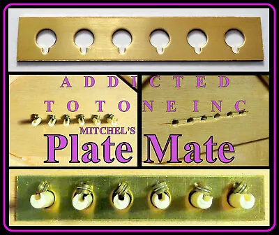  Mitchel's Plate Mate For Acoustic Guitar Bridge Plate Repair / Tone Enhancer • $21.95