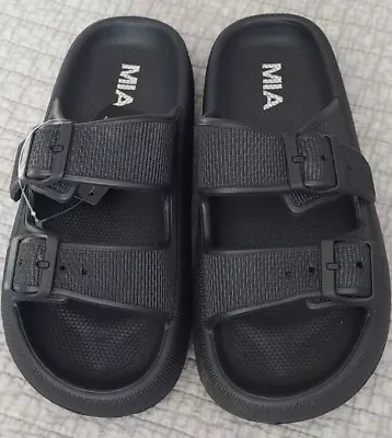 New Women's MIA Zimena Recovery Slip On Slides Sandals EVA Shoes 7 • $27