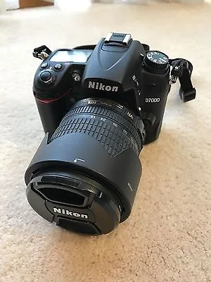 Nikon D7000 DSLR Camera 18-105 Lens Travel Bag 2x Sandisk Extreme 95MB/s SD • $849