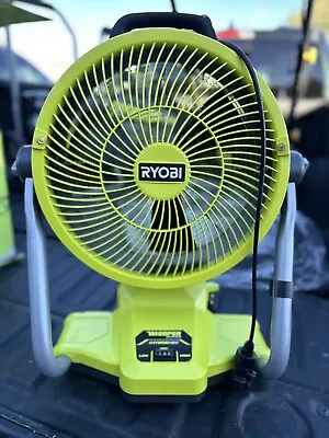 Ryobi One+ 18V  12  Misting Air Cannon Fan Hybrid Battery Or Corded PBL850 • $99.95