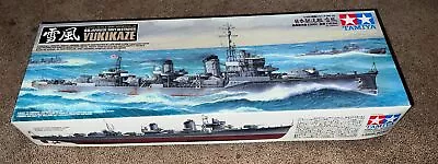 TAM78020 1:350 Tamiya WW2 Japanese Destroyer Yukikaze #78020 • $66