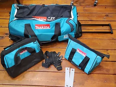 MAKITA LXT  3-PC Tool Organizing Bag Set 27  14  11  Rolling Case • $42.95