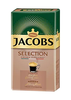 JACOBS SELECTION CREMA ITALIANO Ground Coffee 500g 18oz • £33.97
