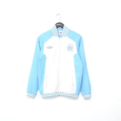 2010/12 Manchester City Vintage Umbro Football Walkout Jacket Track Top (S) • £59.99