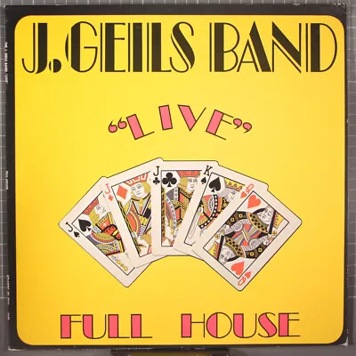 The J. Geils Band Live Full House LP Atlantic SD 7241 • $7.99