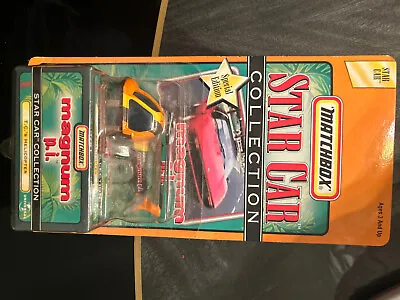 Matchbox Mamagnum Pi Tc's Helicopter! Star Cars Collection Special Edition!  Nip • $12.99
