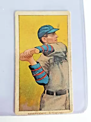 Ed Abbaticchio Pittsburg Pirates 1909 Tobacco Card Baseball • $115.59