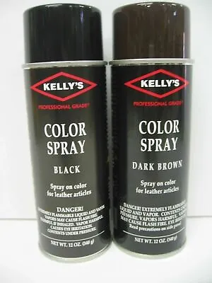 Kelly's  Shoe Color Spray Leather Paint/Dye Leather & Vinyl Coloring - 12 Oz Can • $23.99