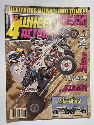 Vintage August 1993 3 & 4 Wheel Action Magazine • $35.99