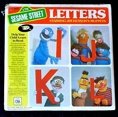 Letters Of The Alphabet I J K L-children's Educational-1976-sealed 45rpm • $8