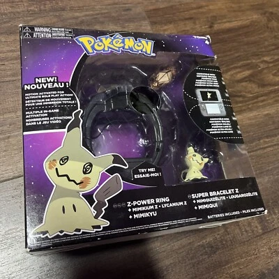 $35 • Buy Pokemon Z-Power Ring With Mimikyu Figure  Brand New 
