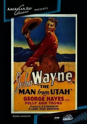 The Man From Utah (DVD) Anita Campillo George  Gabby  Hayes John Wayne • $16.02