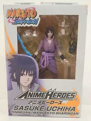 Naruto Shippuden 6  Figure Anime Heroes - Sasuke Rinnegan Mangekyo Sharingan • $21.81