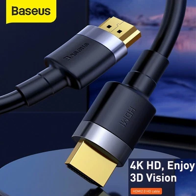 $9.99 • Buy Baseus Premium HDMI To HDMI Cable 2.1 Ultra HD 8K 4K 2160P High Speed Adapter