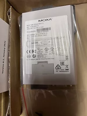 Moxa MB3170 MGATE 1-port Modbus TCP Gateway • $375