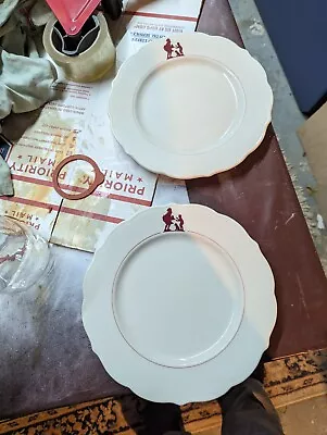 Lot Of 2 -  10 Inch Vintage Howard Johnson Dinner Plates • $69