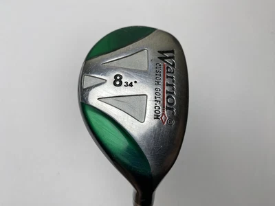 $29.99 • Buy Warrior Custom Golf 8 Hybrid 34* Tour 3.1 Regular Graphite Mens RH Oversize Grip