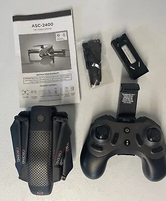 Ascend Aeronautics ASC-2400 Compact Drone HD Video PARTS ONLY Untested No Cable • $29.99