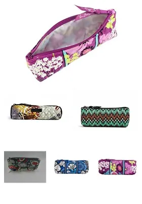 Vera Bradley Brush And Pencil Cosmetic Bag NWT Pattern Choice  SALE • $13