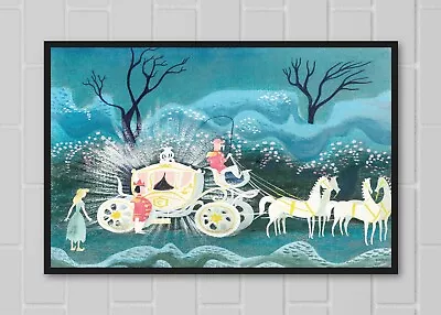 Mary Blair Cinderella Coach Concept Art Poster Poster • $29.99