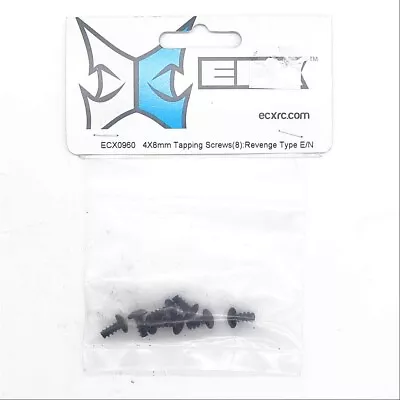 ECX # 0960 4X8mm Tapping Screws (8) • $4.95