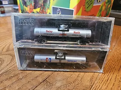 LOT OF 2 - N SCALE KATO CONCOR TANKER CARS Tankcars 1601 NIB  • $8.50