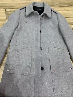 Zara Wool Blend Coat • $50