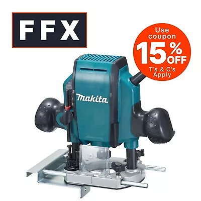 Makita RP0900X 240v 1/4in And 3/8in Plunge Router • £135.27
