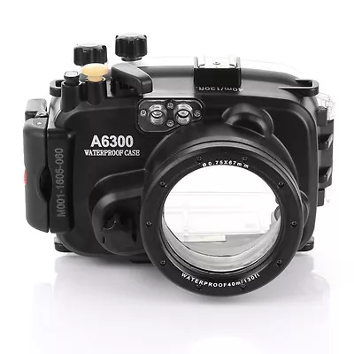 $346.50 • Buy 40m Underwater Waterproof Housing Diving Photo Case Cover For Sony A6300 Camera
