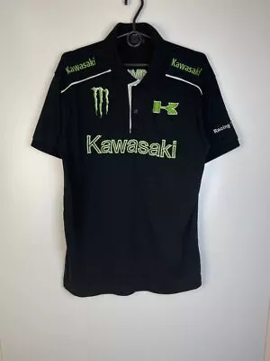 Kawasaki Monster Energy Racing Vintage Polo Shirt Size XL • £37.76