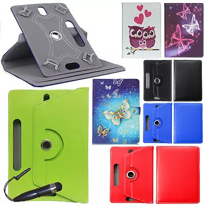 Universal Folio Flip Leather Case Cover For Android Tablet 7  8  9  10  Inch Tab • £4.49