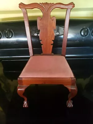 Vintage 18” Doll Tea Table Chair Preowned • $14.47