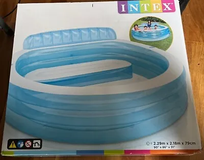Intex Swim Centre Large Family Lounge Pool With Seat • £75
