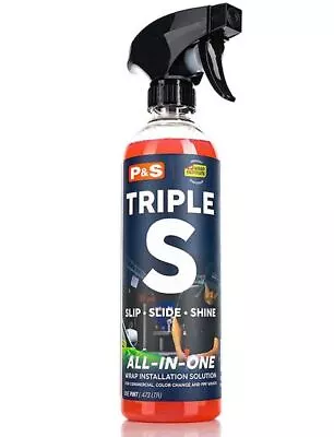 P&S Detailing C8016 Triple S ALL-IN-ONE Wrap Install Solution For Car/Auto Pint • $22.99